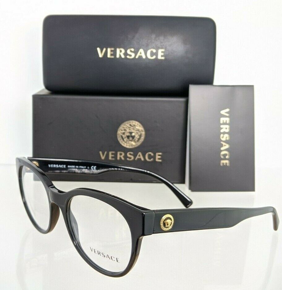 Brand New Authentic Versace Eyeglasses MOD. 3268 GB1 51mm Frame 3268 Frame