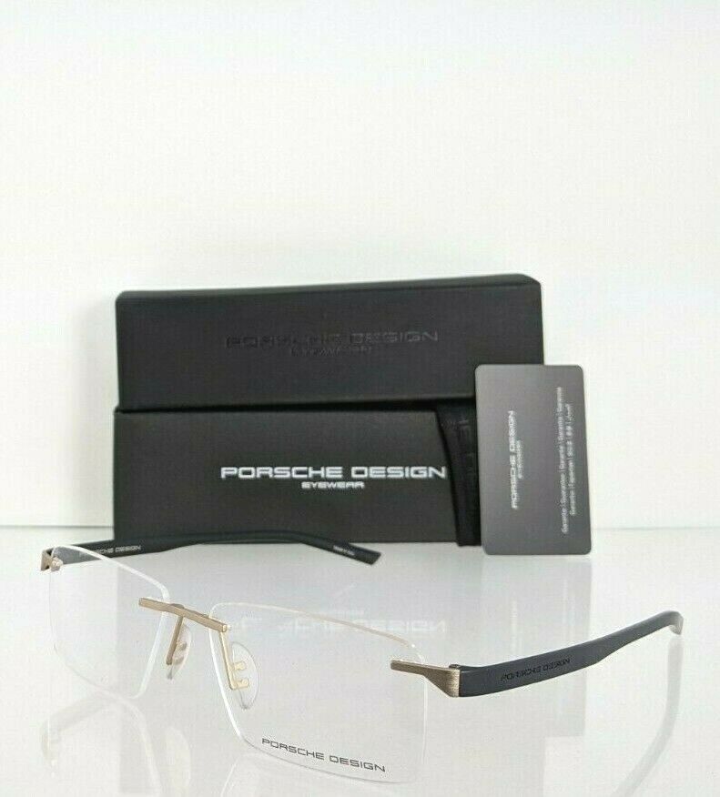 Brand New Authentic Porsche Design Eyeglasses P' 8344 S3 B 55mm Titanium Frame