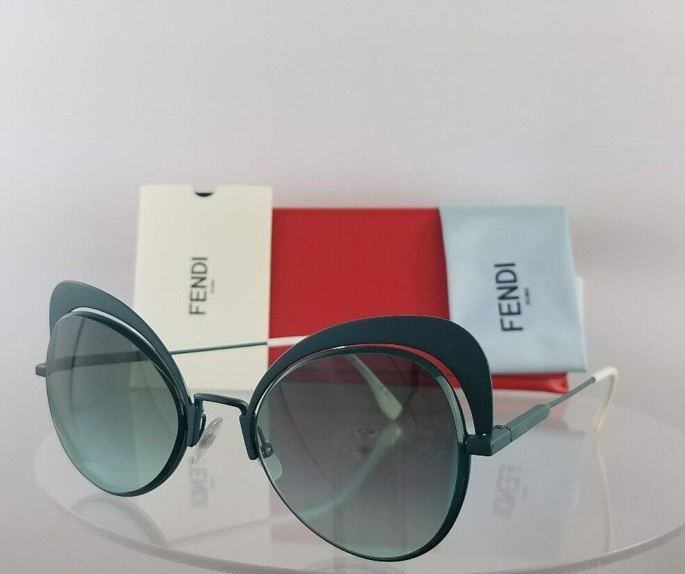 Brand New Authentic Fendi FF 0247/S Sunglasses 1EDEQ Green Frame 0247