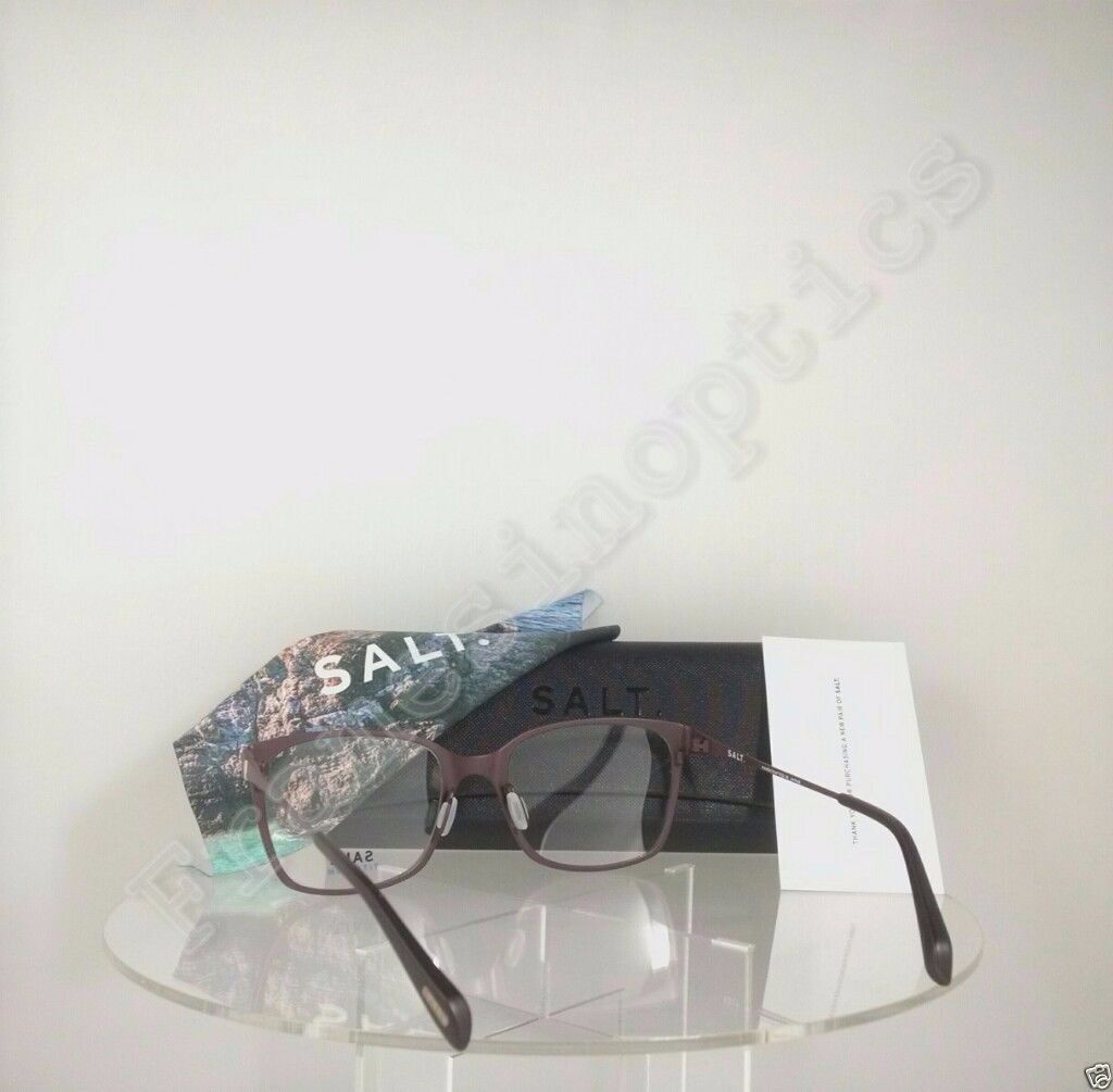 Brand New Authentic SALT. Sabrina MGTA Burgundy Titanium Eyeglasses 53mm