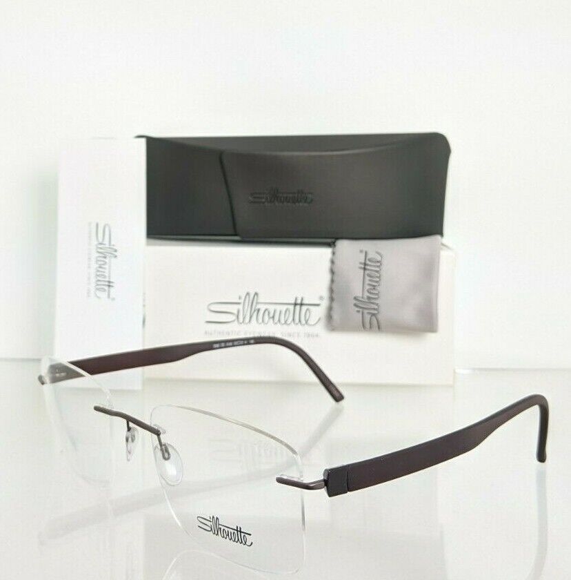 Brand New Authentic Silhouette Eyeglasses 5506 DQ 6140 Titanium Frame 53mm