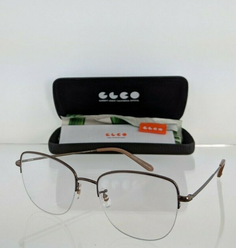 Brand New Authentic Garrett Leight Eyeglasses PERSHING AME-TI 54mm California
