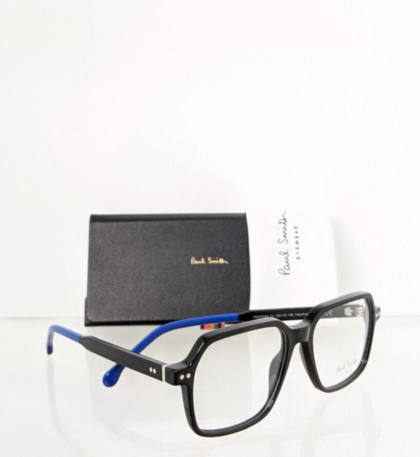 Brand New Authentic Paul Smith Eyeglasses PSOP083 C: 01 53mm FRANKLIN Frame