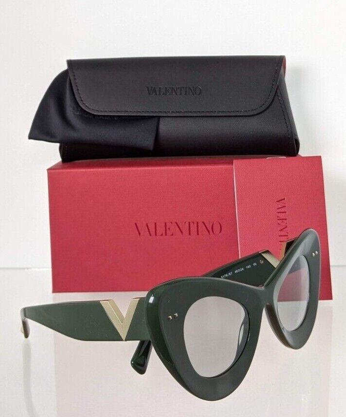 Brand New Authentic Valentino Sunglasses VA 4090 5176/87 46mm Made Italy Frame