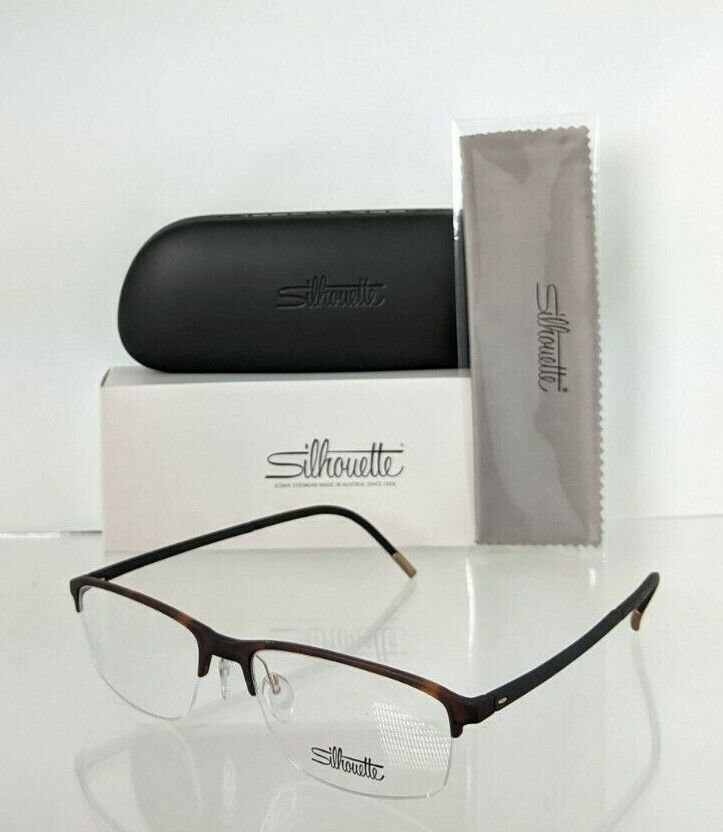 Brand New Authentic Silhouette Eyeglasses SPX 2933 75 6330 Titanium Frame 53mm