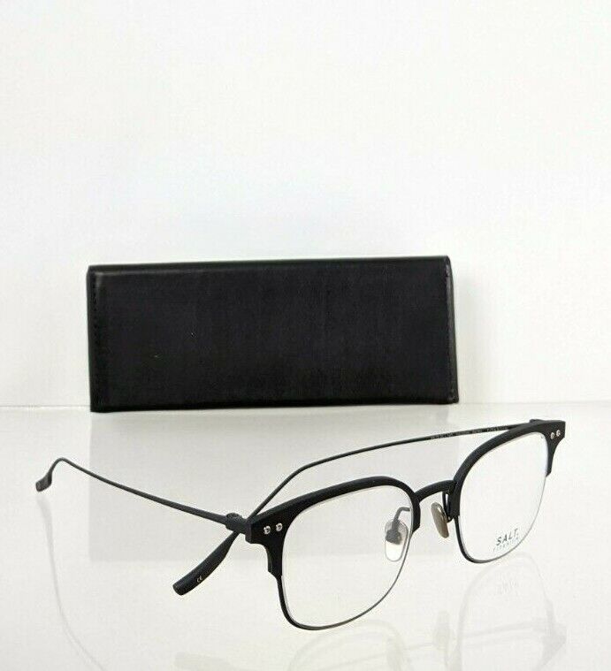 Brand New Authentic Salt Eyeglasses VAUGHN BS/BS Black Frame 48mm