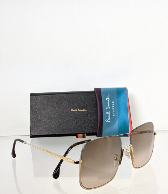 New Authentic PAUL SMITH Sunglasses CASSIDY PSSN028 Col. 01 55mm Gold Frame