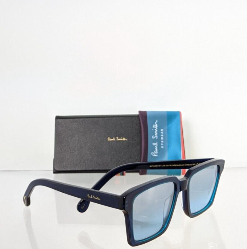 New Authentic PAUL SMITH Sunglasses AUSTIN PSSN011V1 Col. 02 53mm Navy Frame