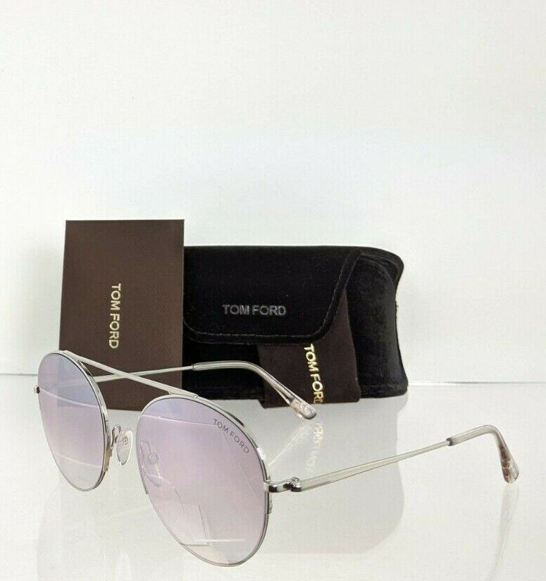 Brand New Authentic Tom Ford Sunglasses FT TF668 16Z Finn Frame TF 0668 54mm