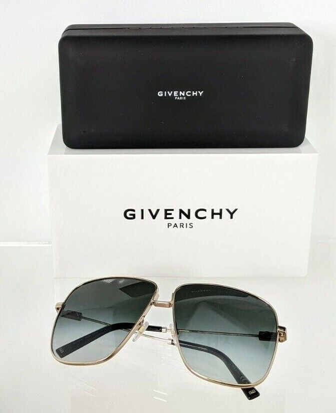 Brand New Authentic GIVENCHY GV 7183/S Sunglasses J5G9O 7183 63mm Gold Frame
