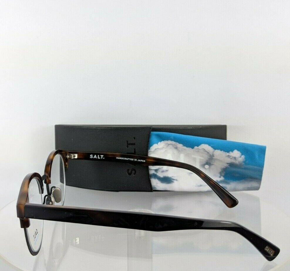 Brand New Authentic Salt Eyeglasses Rumack Bkok Titanium Hand Made Frame 46Mm