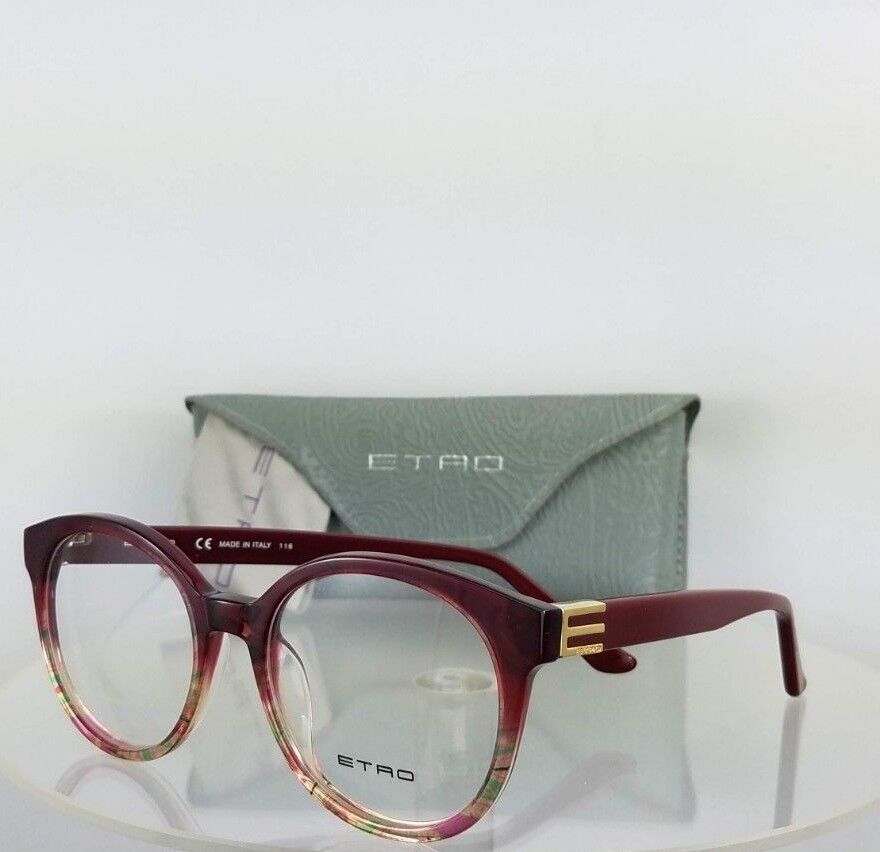 Brand New Authentic ETRO Eyeglasses ET2617 604 Burgundy 52mm Frame