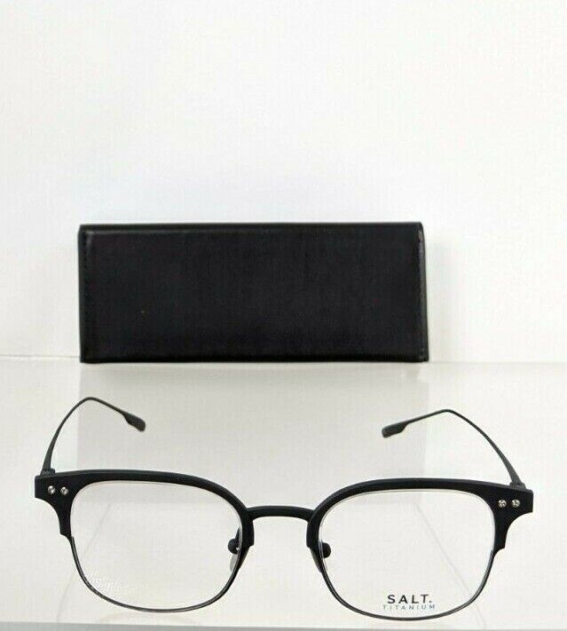 Brand New Authentic Salt Eyeglasses VAUGHN BS/BS Black Frame 48mm