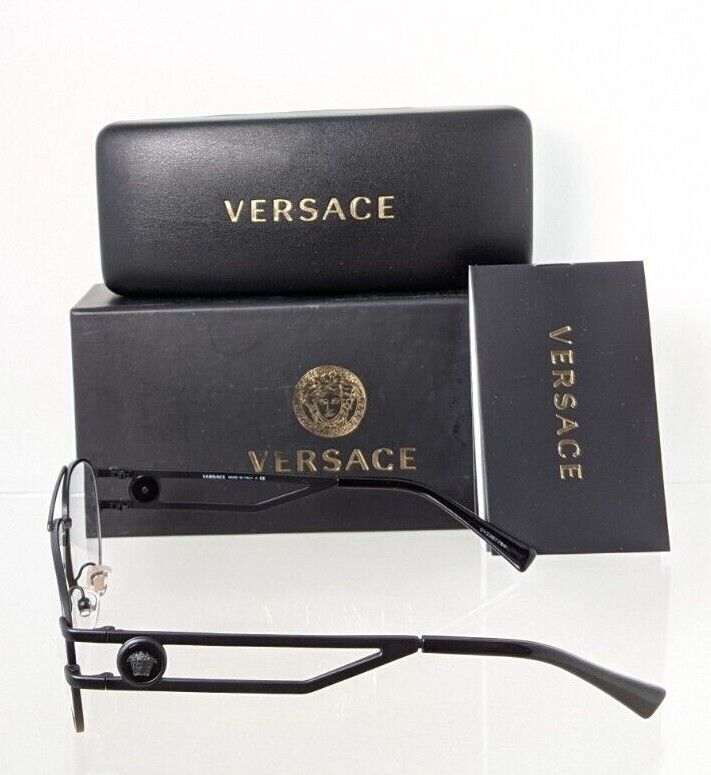 Brand New Authentic Versace Eyeglasses MOD. 1269 1009 55mm Black 1269 Frame