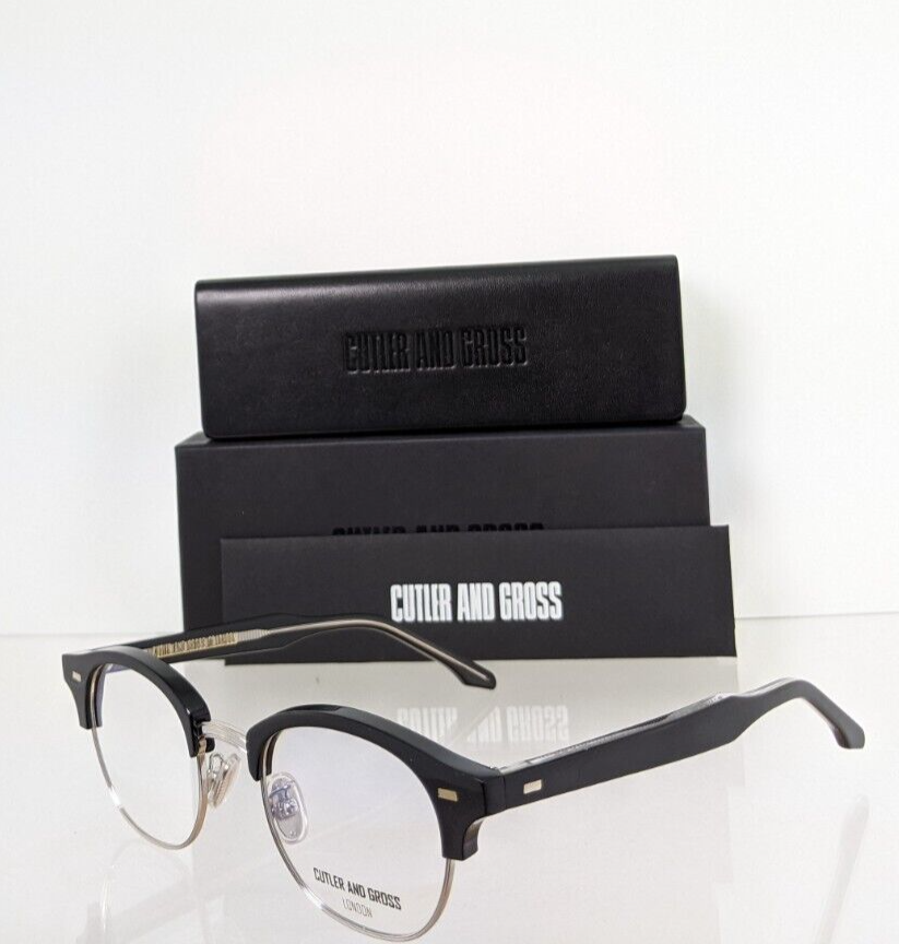 Brand New Authentic CUTLER AND GROSS OF LONDON Eyeglasses C : 1333 C:01 48mm