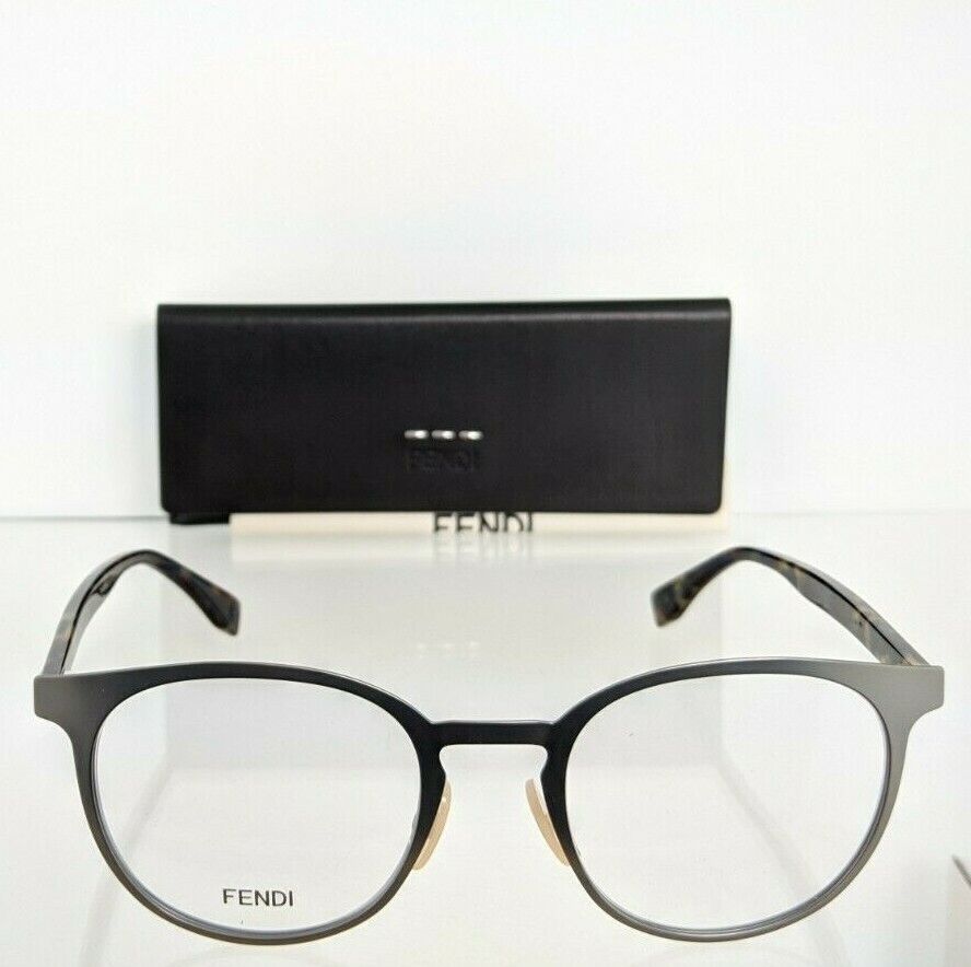 Brand New Authentic Fendi Eyeglasses M0009 R81 0009 Gray 50mm Frame FF0009