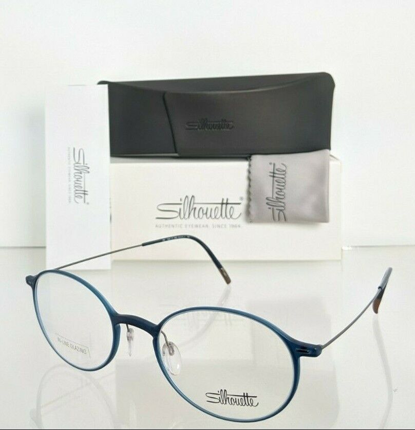 Brand New Authentic Silhouette Eyeglasses SPX 2908 75 5060 Titanium Frame 50mm
