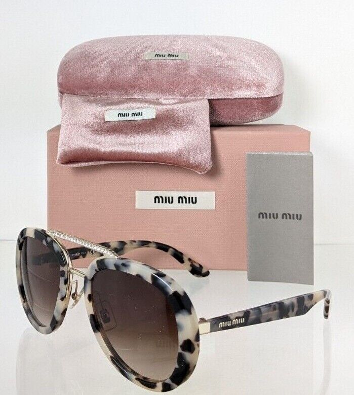 Brand New Authentic MIU MIU SMU 05V 159 - 6S1 Sunglasses Tortoise SMU05V Frame