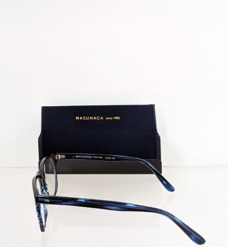 Brand New Authentic Masunaga Eyeglasses 058 #25 Shiny Navy 058 51Mm Frame