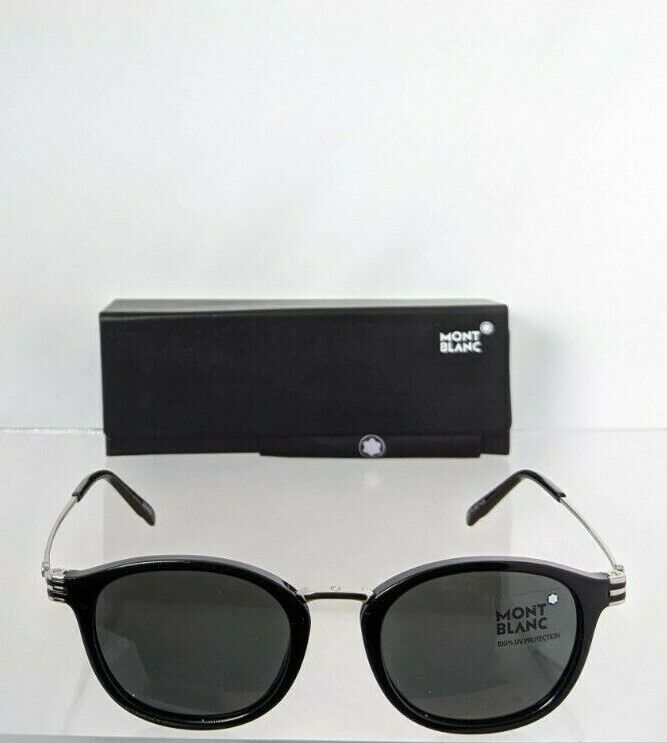 Brand New Authentic Mont Blanc Sunglasses MB697 01A 50mm Black Frame 697