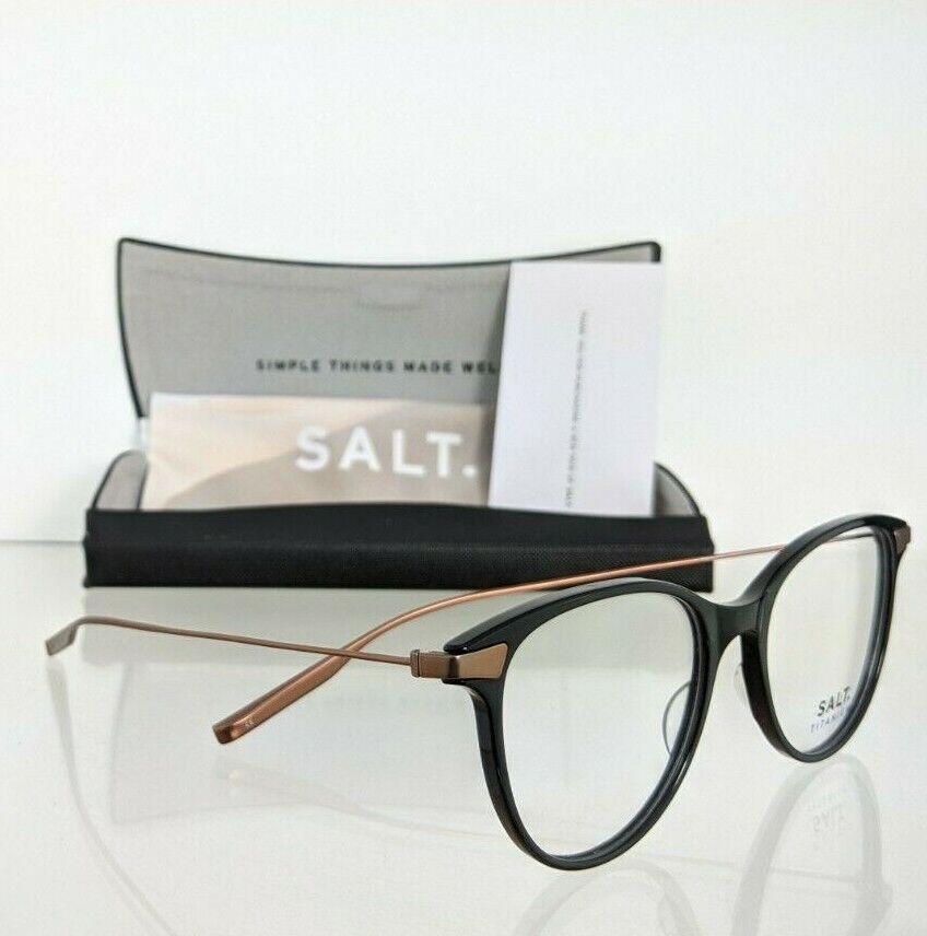 Brand New Authentic SALT Eyeglasses Anela BK Black 50mm Frame