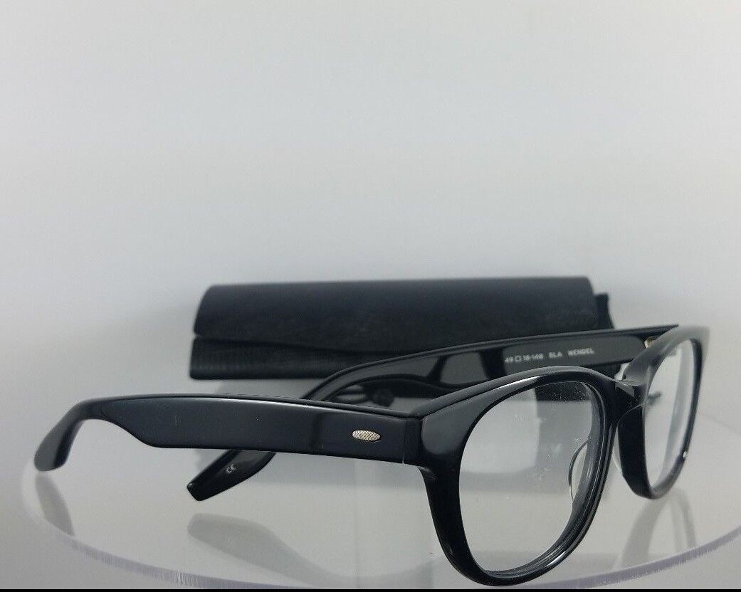 Brand New Authentic Barton Perreira Eyeglasses Wendel Black Frame 49mm