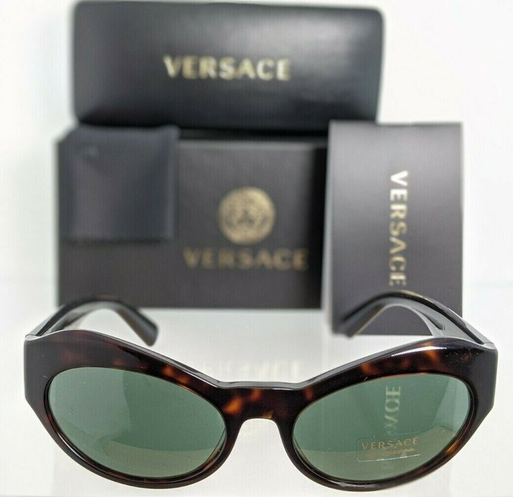 Brand New Authentic Versace Sunglasses Mod. 4356 108/71 54mm Dark Tortoise Gold