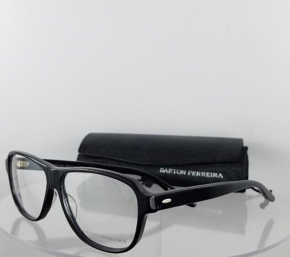 Brand New Authentic Barton Perreira Eyeglasses Newmar Black Frame