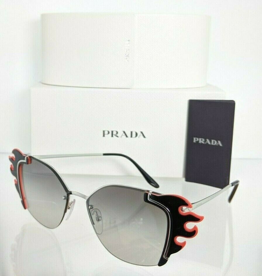 Brand New Authentic Prada Sunglasses SPR 59V 427-5O0 Silver Frame 64mm SPR59V