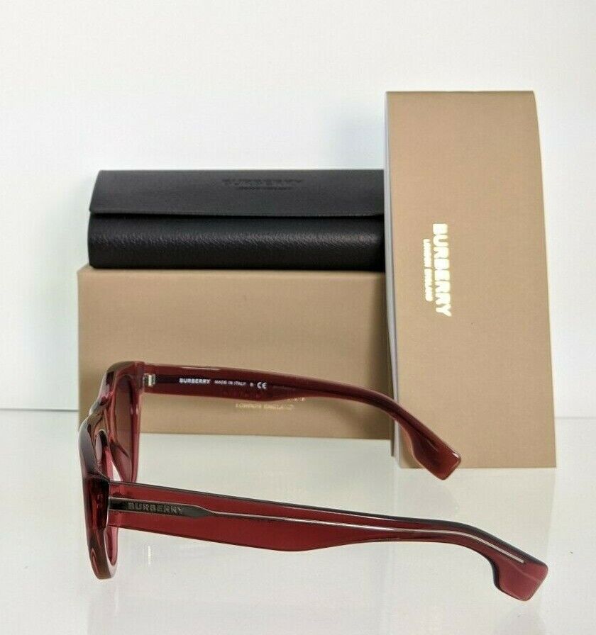 Brand New Authentic Burberry BE 4285 Sunglasses 3796/75 Plum Frame 52mm