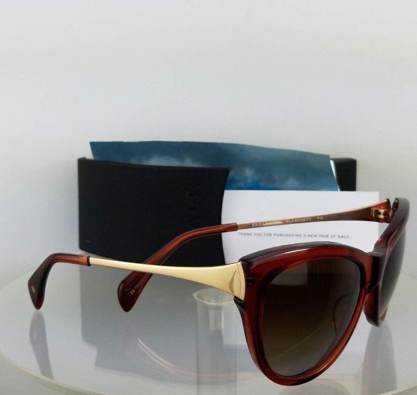 Brand New Authentic Salt Sunglasses Blanchett Orange Ps 55Mm Polarized Frame