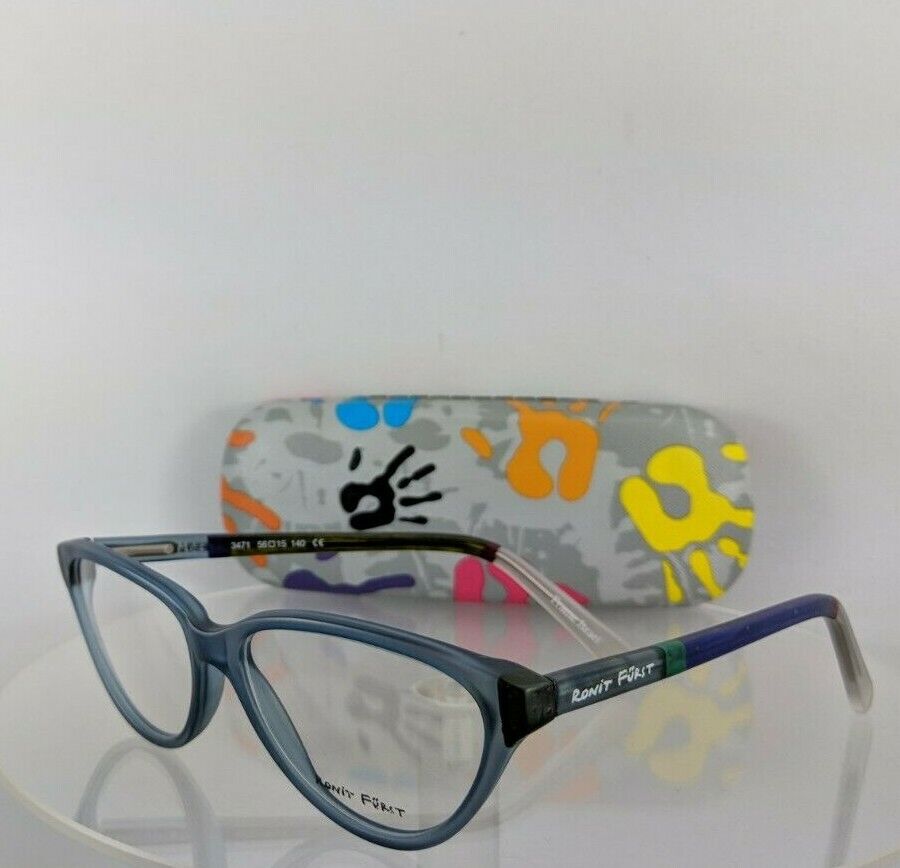 Brand New Authentic Ronit Furst Rf 3471 Mm Hand Painted Eyeglasses 56Mm Frame