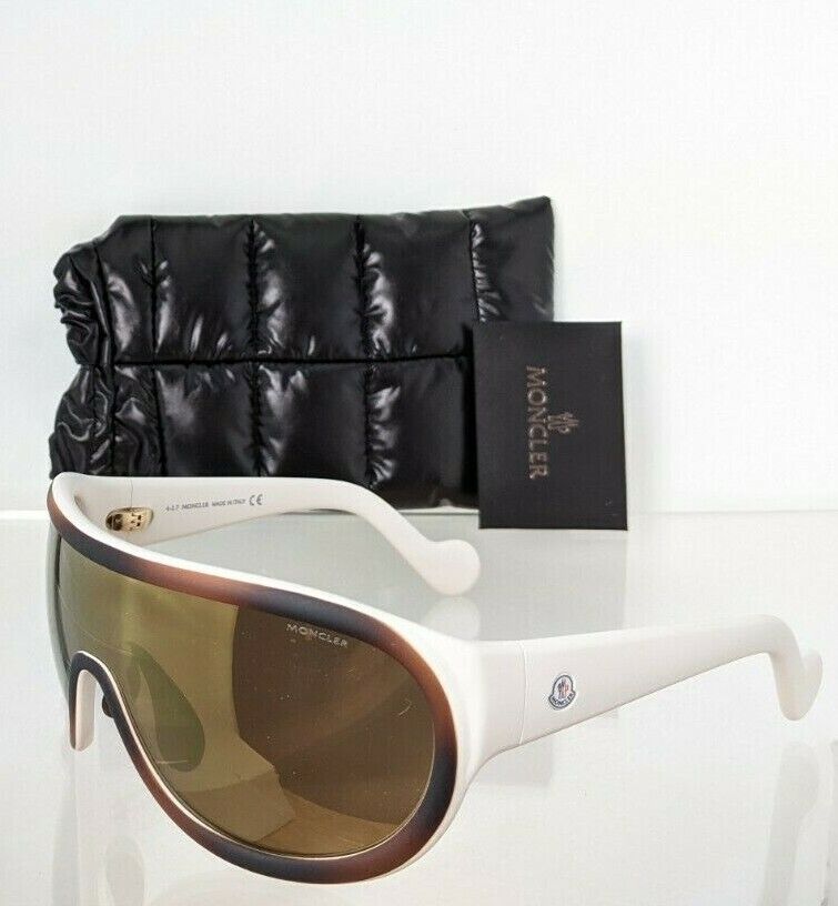 Brand New Authentic Moncler Sunglasses MR MONCLER ML 0047 52G Hidden Peak Frame