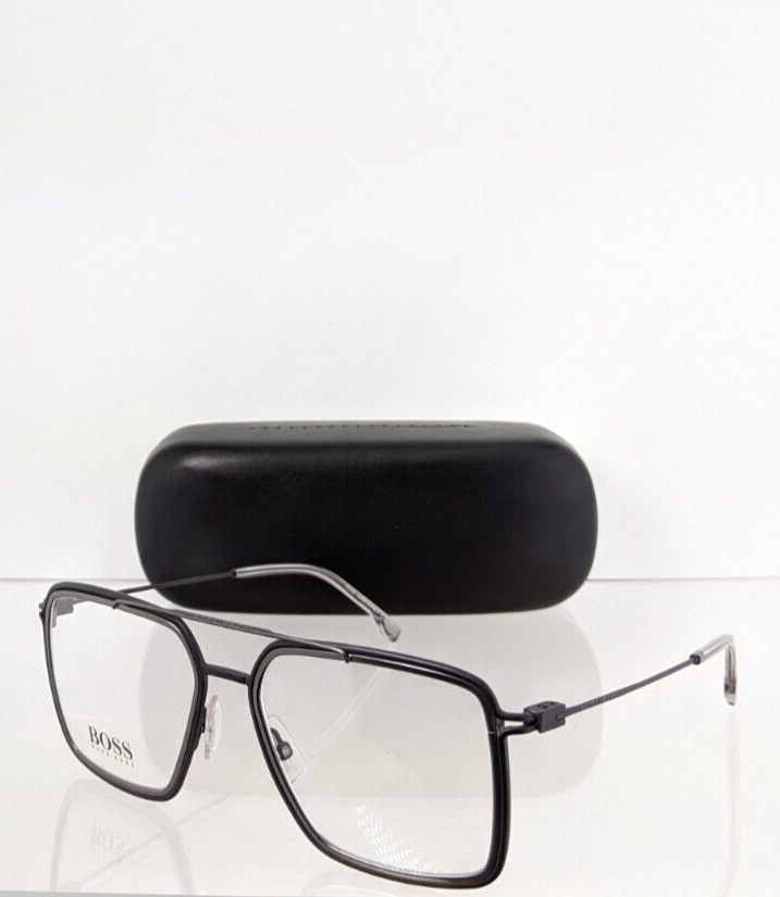 Brand New Authentic Hugo Boss BOSS 1232 284 55mm Matte Black Frame