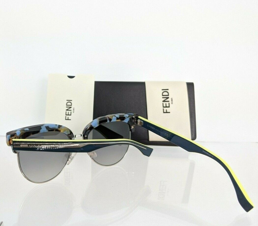 Brand New Authentic Fendi FF 0154/S Sunglasses Turquois Tortoise UDTVK 54mm 0154