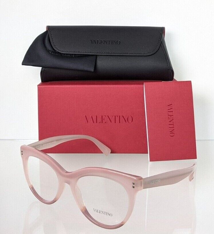 Brand New Authentic Valentino Eyeglasses VA 3022 5093 52mm Pink Frame