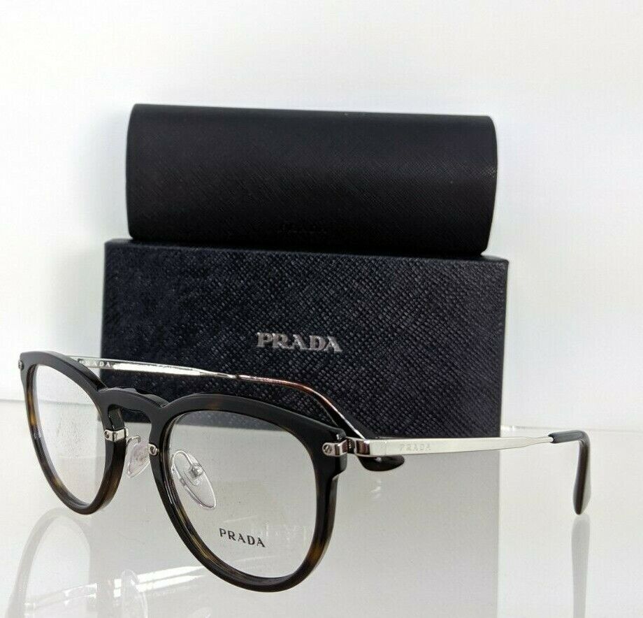 Brand New Authentic Prada Eyeglasses VPR 2AV 2AU - 1O1 Tortoise Frame VPR02V
