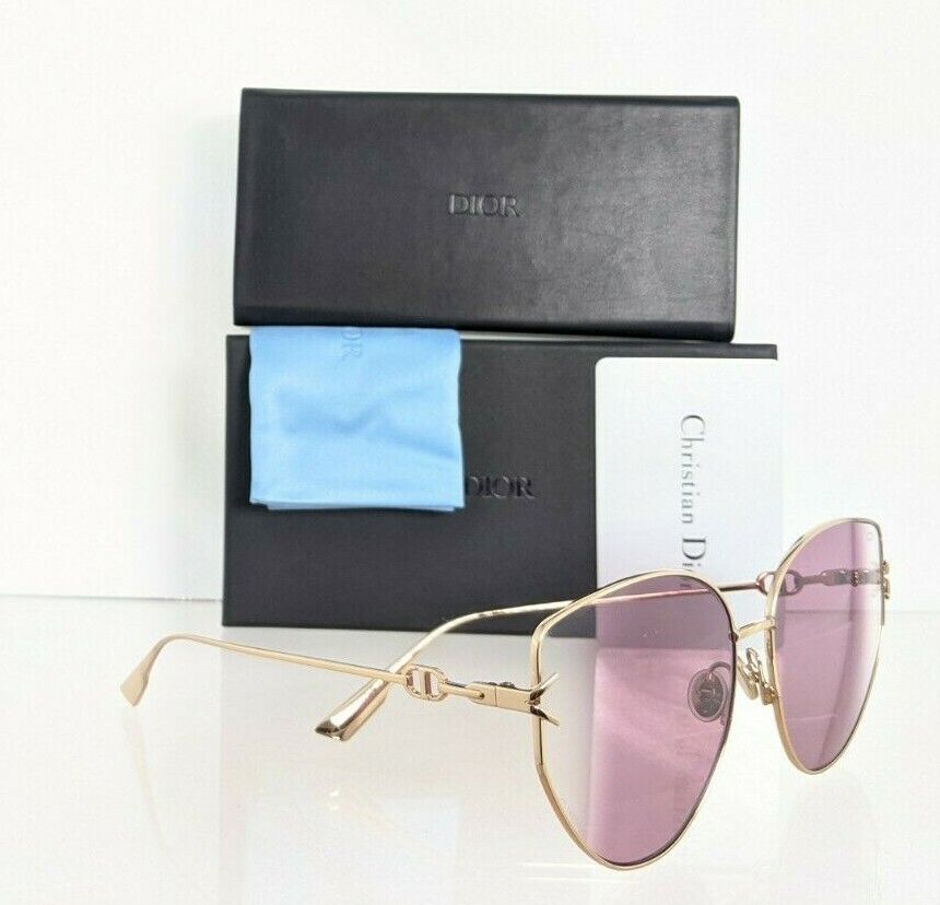 Brand New Authentic Christian Dior Sunglasses Gipsy 1 0009R Gold Frame