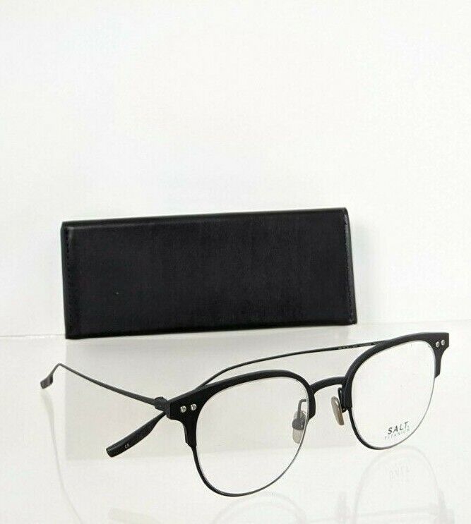 Brand New Authentic Salt Eyeglasses HOOPER BS/BS Black Frame 48mm