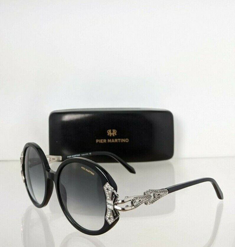 Brand New Authentic Pier Martino Sunglasses 8338 C1 Black 51mm Frame