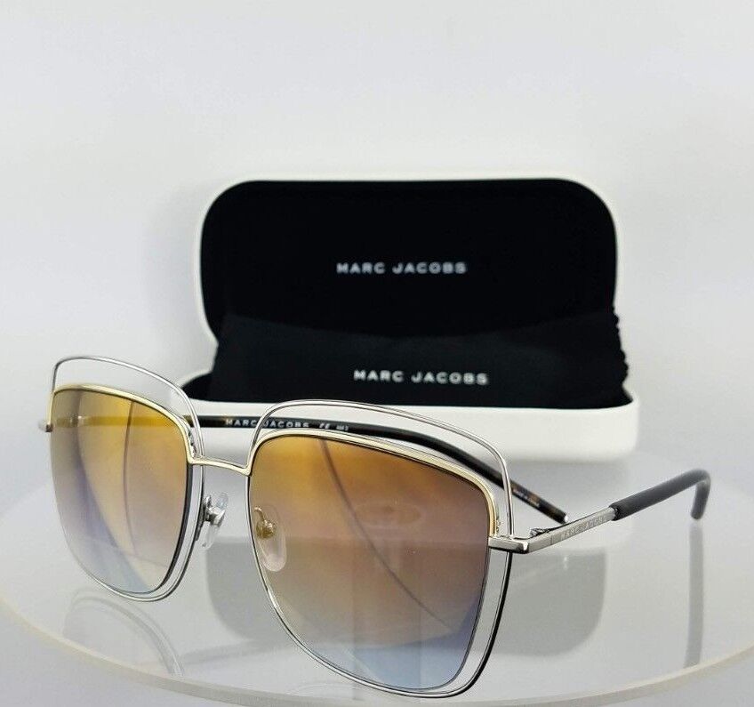 Brand New Authentic Marc Jacobs 9/S Tortoise Gold Silver Frame 54Mm 9