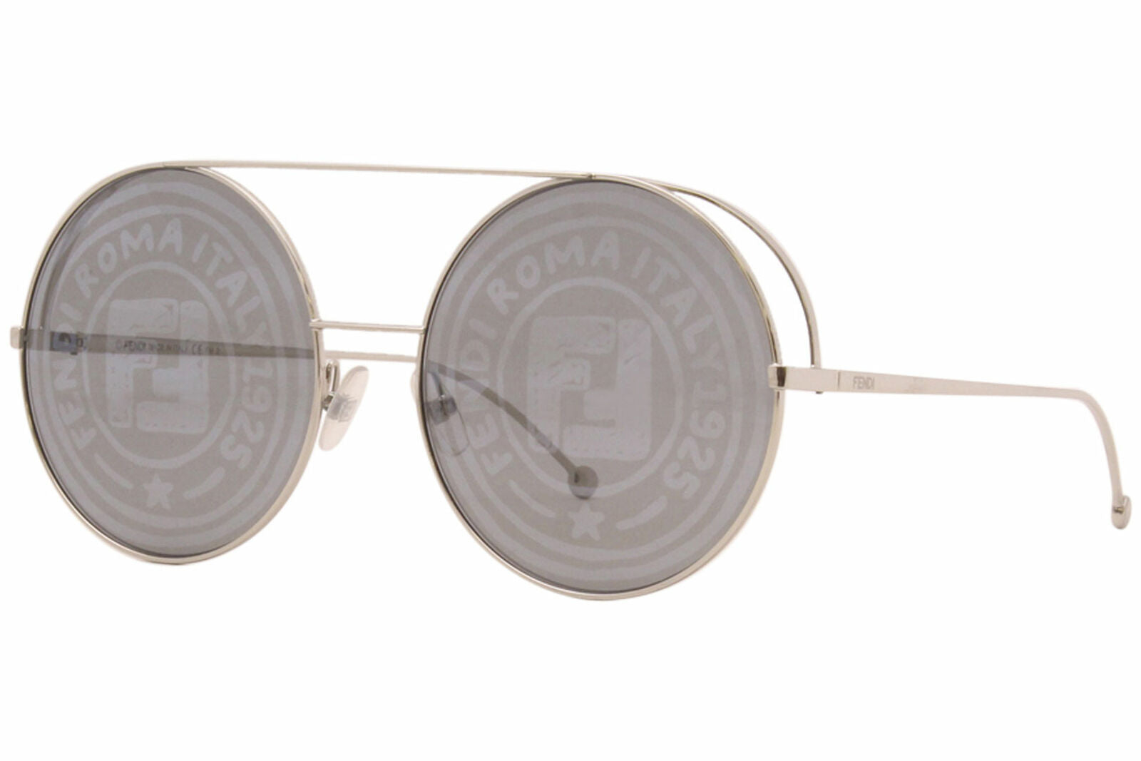 Brand New Authentic Fendi FF 0285/S Sunglasses 0IHMD Silver Frame 0285