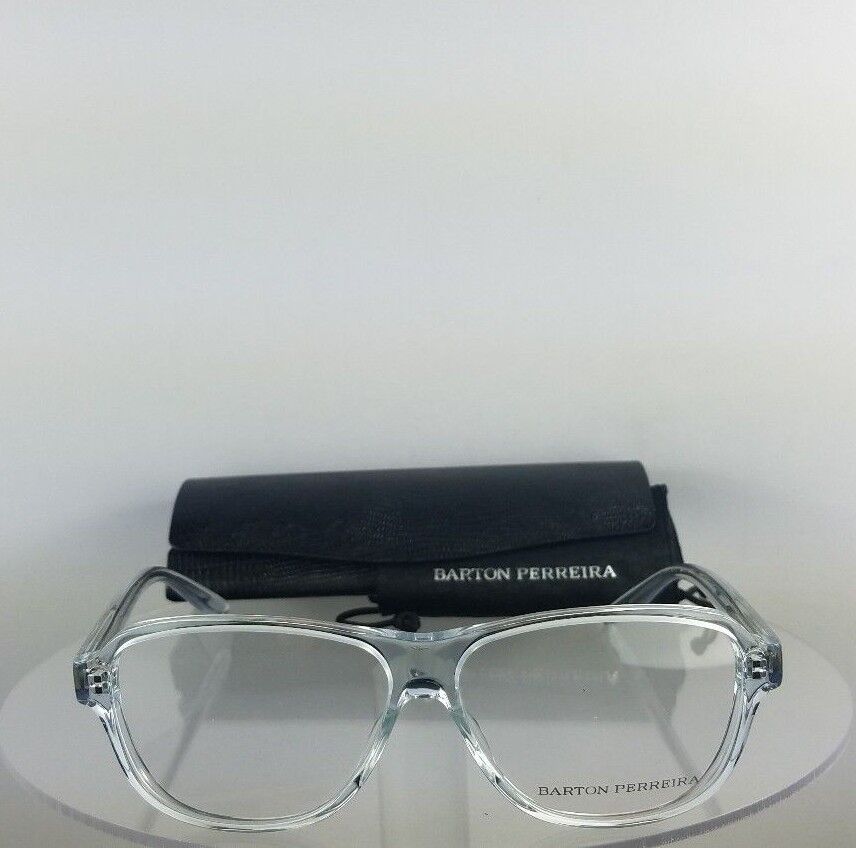 Brand New Authentic Barton Perreira Eyeglasses Newmar Transparent