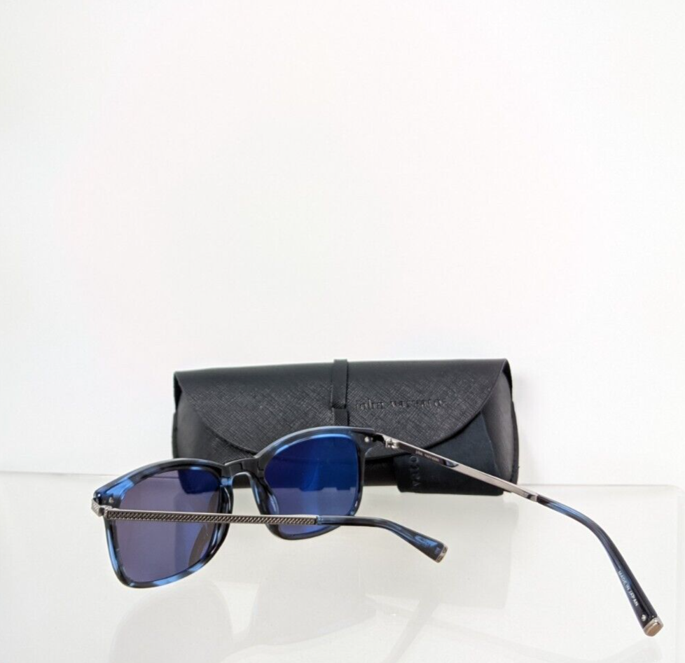 Brand New Authentic John Varvatos Artisan Sunglasses V 539 55mm Blue Horn