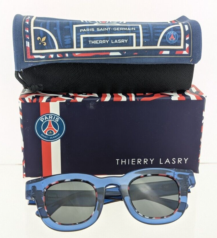 Brand New Authentic Thierry Lasry Sunglasses 222 Paris Saint Germain 45Mm Frame