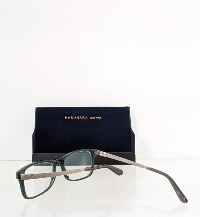 Brand New Authentic Masunaga Eyeglasses 040 #33 Green 040 53Mm Frame