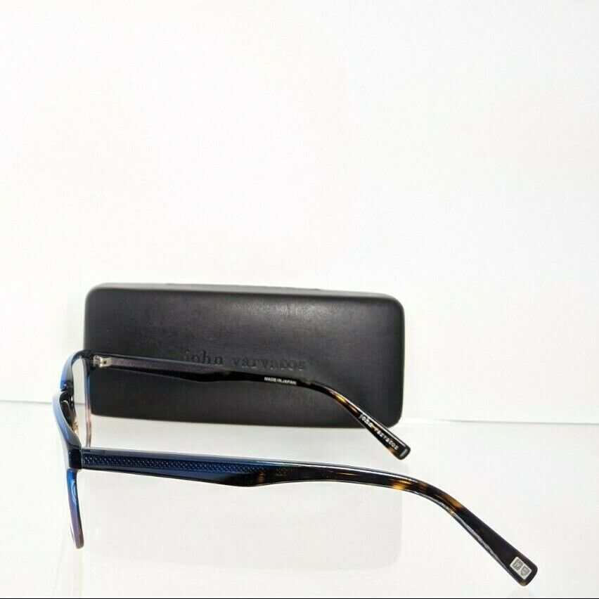 Brand New Authentic John Varvatos Eyeglasses V 373 Navy Gradient 54mm Frame