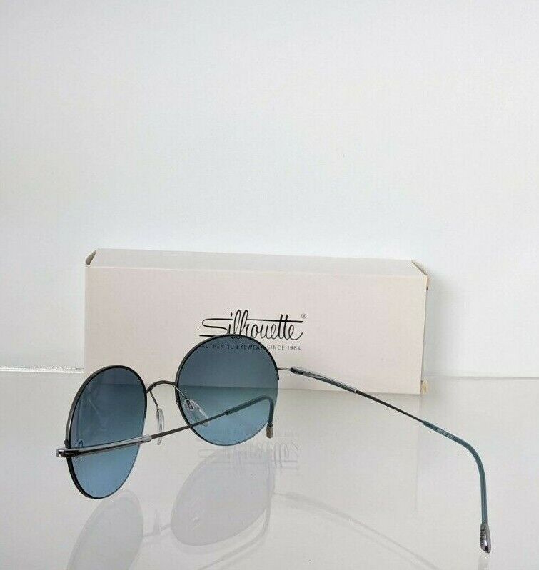 Brand New Authentic Silhouette Sunglasses 8685 60 6243 Silver Frame