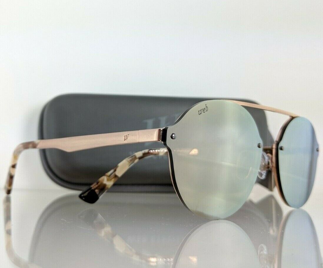 Brand New Authentic Web Sunglasses WE 0181 Col. 34G RoseGold 58mm Designer Frame