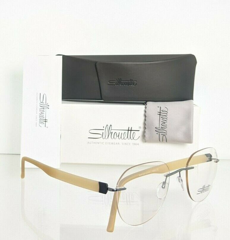 Brand New Authentic Silhouette Eyeglasses 5506 DP 6565 Titanium Frame 49mm